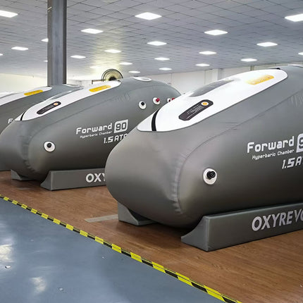 OXYREVO Portable Sitting Hyperbaric Chamber Forward 90
