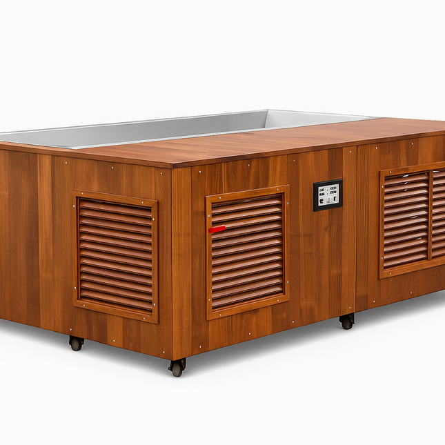 TimberChill Glacier Pro Cedar Cold Plunge
