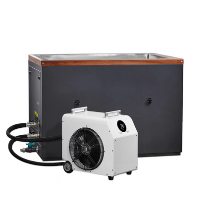 Dynamic Cold Therapy "CUBOID" 304 Nano-Coated Stainless Steel Cold Plunge Tub