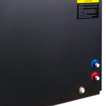 Dynamic Cold Therapy "CUBOID" 304 Nano-Coated Stainless Steel Cold Plunge Tub