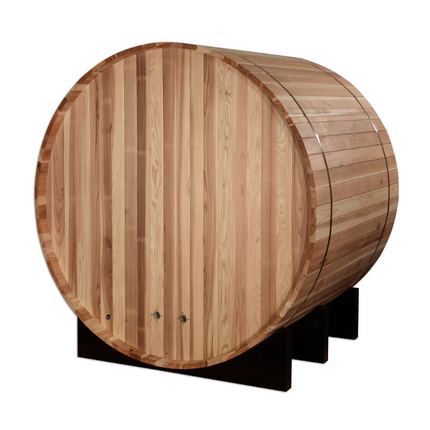 Golden Designs "St. Moritz" 2 Person Barrel Traditional Sauna (GDI-B002-01)