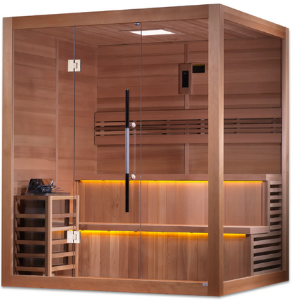 Golden Designs "Kuusamo" 6 Person Traditional Sauna (GDI-7206-01)