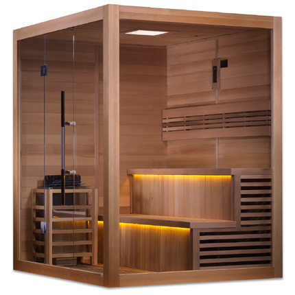 Golden Designs "Kuusamo" 6 Person Traditional Sauna (GDI-7206-01)