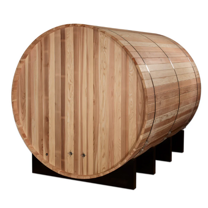 Golden Designs "Klosters" 6 Person Barrel Traditional Sauna (GDI-B006-01)