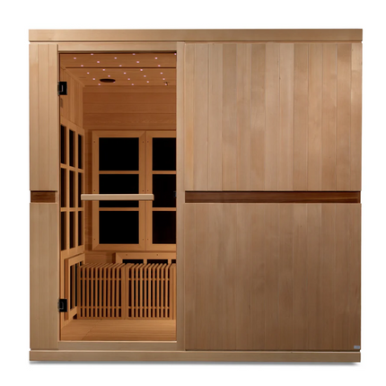 2025 Golden Designs "Catalonia" 8 Person Near Zero EMF FAR IR Sauna (GDI-6880-02 Elite)