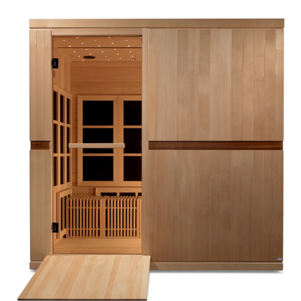 2025 Golden Designs "Catalonia" 8 Person Near Zero EMF FAR IR Sauna (GDI-6880-02 Elite)
