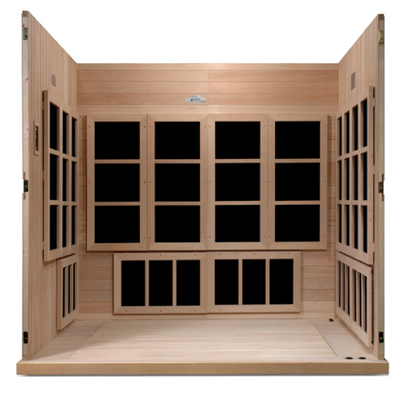 2025 Golden Designs "Catalonia" 8 Person Near Zero EMF FAR IR Sauna (GDI-6880-02 Elite)