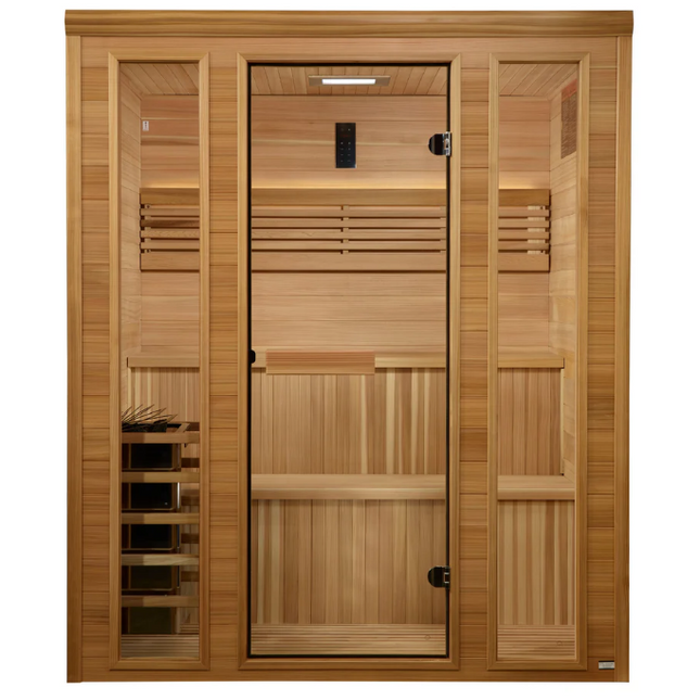 2025 Golden Designs "Engelberg" 6 Person Traditional Steam Sauna (GDI-7060-01)