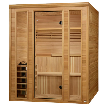 2025 Golden Designs "Engelberg" 6 Person Traditional Steam Sauna (GDI-7060-01)