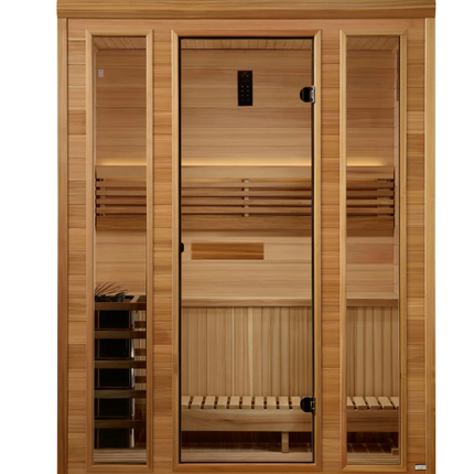 2025 Golden Designs "Andermatt" 3 Person Traditional Steam Sauna (GDI-7030-01)