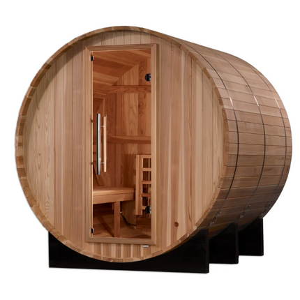 Golden Designs "Arosa" 4 Person Barrel Traditional Sauna (GDI-B004-01)