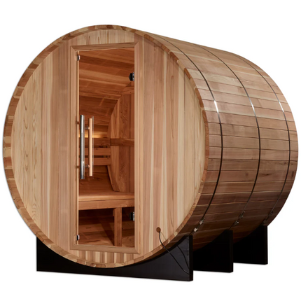 Golden Designs "Arosa" 4 Person Barrel Traditional Sauna (GDI-B004-01)
