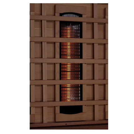 Golden Designs "Reserve Edition" 6 Person Near Zero EMF Full Spectrum with Himalayan Salt Bar (GDI-8260-01)