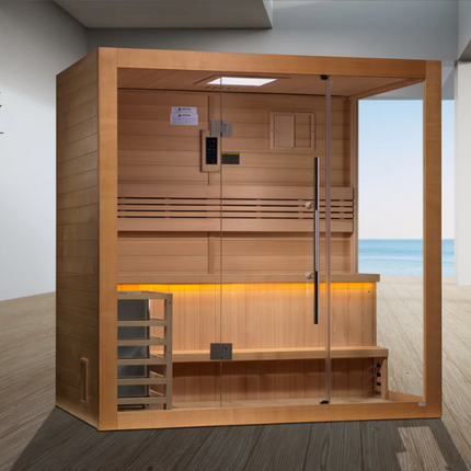 Golden Designs "Forssa" 3-4 Person Traditional Sauna (GDI-7203-01)