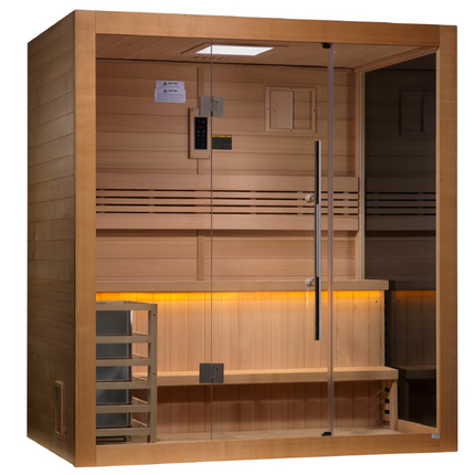Golden Designs "Forssa" 3-4 Person Traditional Sauna (GDI-7203-01)