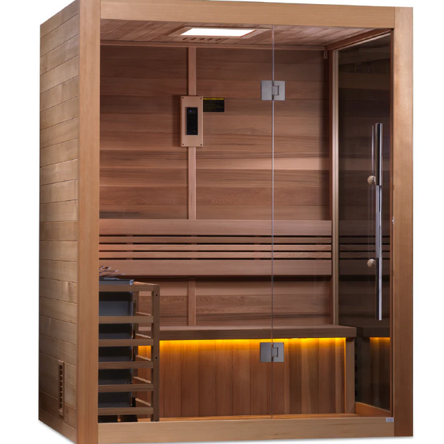Golden Designs "Hanko" 2-3 Person Traditional Sauna (GDI-7202-01)