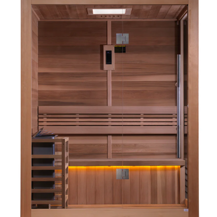 Golden Designs "Hanko" 2-3 Person Traditional Sauna (GDI-7202-01)