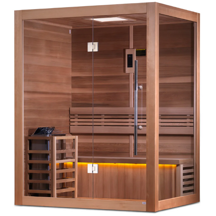 Golden Designs "Hanko" 2-3 Person Traditional Sauna (GDI-7202-01)