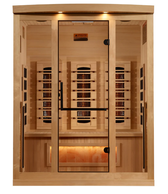 2025 Golden Designs "Reserve Edition" 3 Person Full Spectrum with Himalayan Salt Bar (GDI-8030-03)