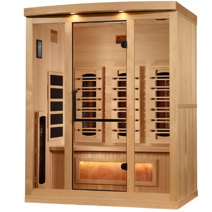 2025 Golden Designs "Reserve Edition" 3 Person Full Spectrum with Himalayan Salt Bar (GDI-8030-03)