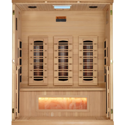 2025 Golden Designs "Reserve Edition" 3 Person Full Spectrum with Himalayan Salt Bar (GDI-8030-03)