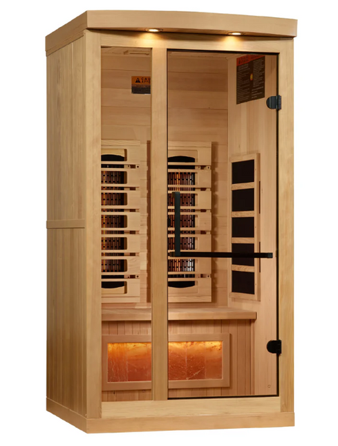 2025 Golden Designs "Reserve Edition" 1 Person Full Spectrum with Himalayan Salt Bar (GDI-8010-03)