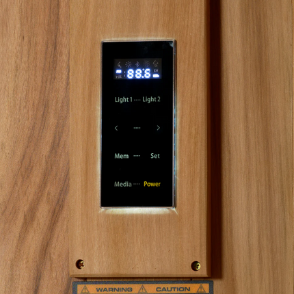 2025 Golden Designs Updated "Sundsvall" 2 Person Traditional Sauna (GDI-7289-02)