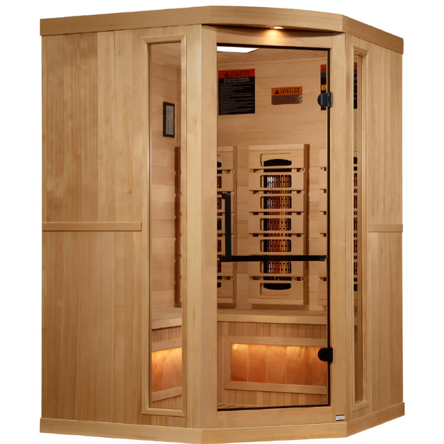 2025 Golden Designs "Reserve Edition" 3 Person Full Spectrum with Himalayan Salt Bar (GDI-8035-03)