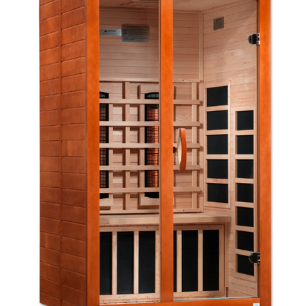 Dynamic "Santiago" 2 Person Full Spectrum IR Sauna (DYN-6209-03 FS)