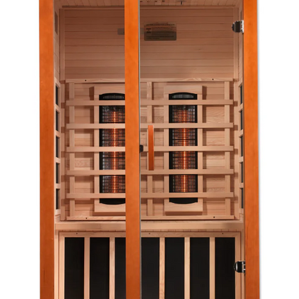 Dynamic "Santiago" 2 Person Full Spectrum IR Sauna (DYN-6209-03 FS)