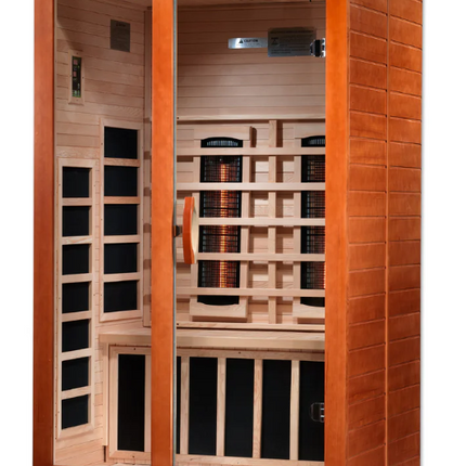 Dynamic "Santiago" 2 Person Full Spectrum IR Sauna (DYN-6209-03 FS)