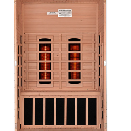 Dynamic "Santiago" 2 Person Full Spectrum IR Sauna (DYN-6209-03 FS)
