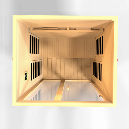 Dynamic "Santiago" 2 Person Full Spectrum IR Sauna (DYN-6209-03 FS)