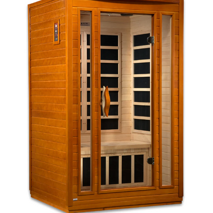 Dynamic "San Marino Elite" 2 Person Ultra Low EMF Far IR Sauna (DYN-6206-01 Elite)