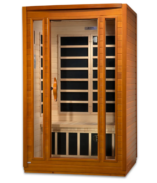 Dynamic "San Marino Elite" 2 Person Ultra Low EMF Far IR Sauna (DYN-6206-01 Elite)