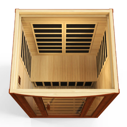 Dynamic "San Marino Elite" 2 Person Ultra Low EMF Far IR Sauna (DYN-6206-01 Elite)