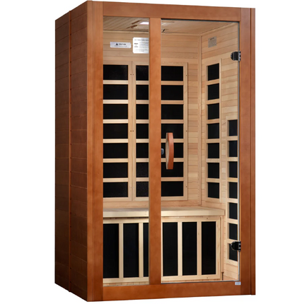 Dynamic "Santiago" 2 Person Ultra Low EMF FAR IR Sauna (DYN-6209-02 Elite)