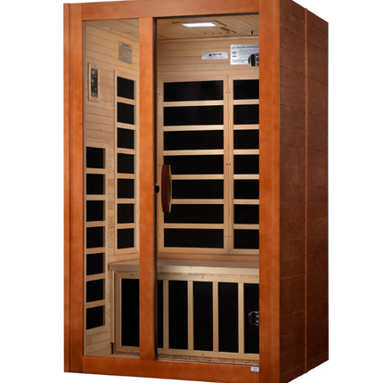 Dynamic "Santiago" 2 Person Ultra Low EMF FAR IR Sauna (DYN-6209-02 Elite)