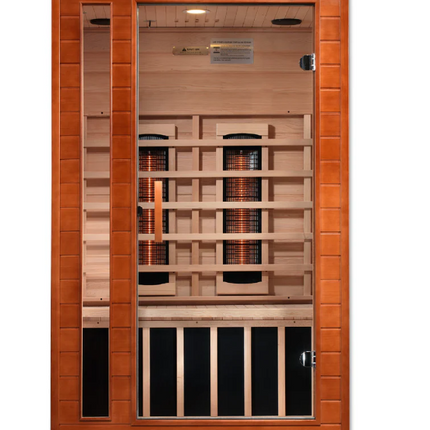 Dynamic "Cordoba" 2 Person Full Spectrum IR Sauna (DYN-6203-02 FS)