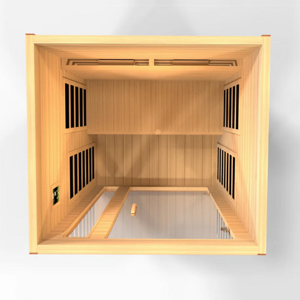 Dynamic "Cordoba" 2 Person Full Spectrum IR Sauna (DYN-6203-02 FS)