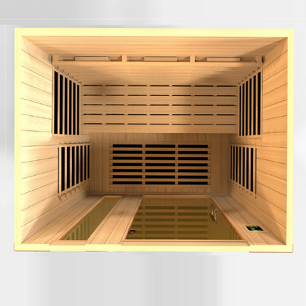 Dynamic "Lugano" 3 Person Full Spectrum IR Sauna (DYN-6336-03 FS)