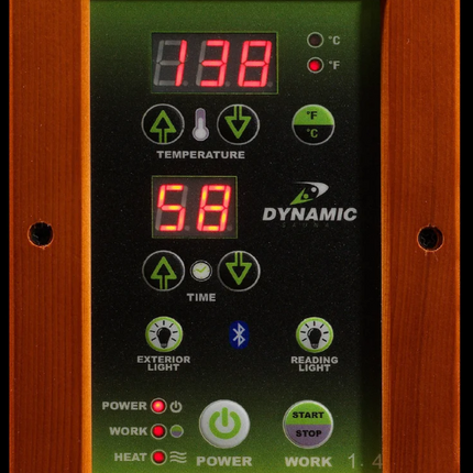 Dynamic "Lugano" 3 Person Full Spectrum IR Sauna (DYN-6336-03 FS)