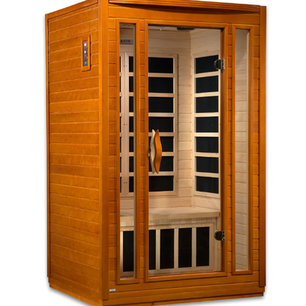 Dynamic "San Marino" 2 Person Low EMF - Far Infrared Sauna (DYN-6206-01)