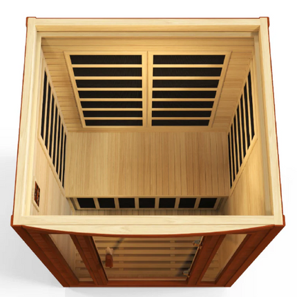 Dynamic "San Marino" 2 Person Low EMF - Far Infrared Sauna (DYN-6206-01)