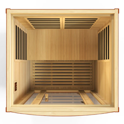 Dynamic "San Marino" 2 Person Low EMF - Far Infrared Sauna (DYN-6206-01)