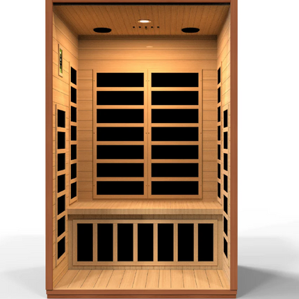 Dynamic "Cordoba" 2 Person Ultra Low EMF FAR IR Sauna (DYN-6203-01 Elite)