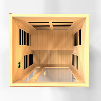 Dynamic "Cordoba" 2 Person Ultra Low EMF FAR IR Sauna (DYN-6203-01 Elite)