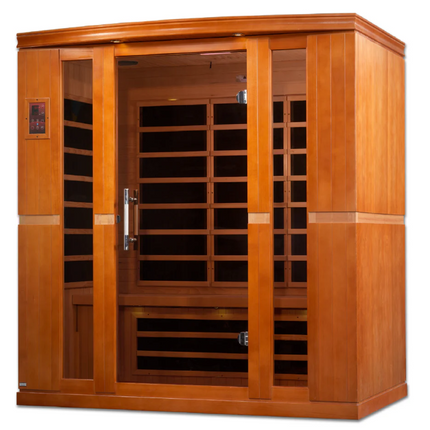 Dynamic "Bergamo" 4 Person Low EMF Far IR Sauna (DYN-6440-01)