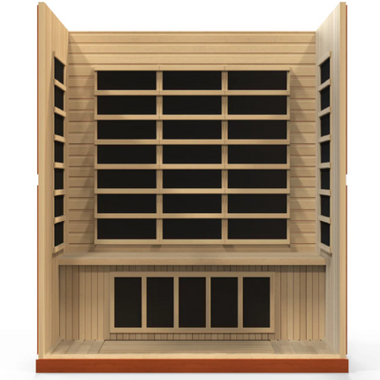 Dynamic "Bergamo" 4 Person Low EMF Far IR Sauna (DYN-6440-01)