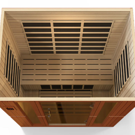 Dynamic "Bergamo" 4 Person Low EMF Far IR Sauna (DYN-6440-01)